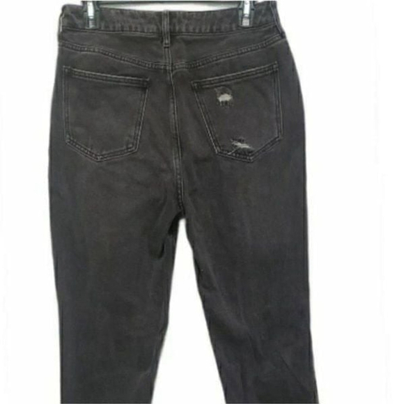 PacSun Women’s High Waisted Black Distressed Skinny Jeans Size 28 - Picture 4 of 5